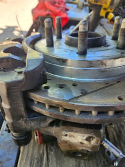 2001 chevy gmc front disc brakes  complete