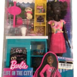 Life In The City Barbie With Dog 2022 Edition 