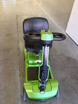 Electric Mobility Scooter – Green 4-Wheel
