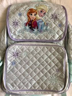 Elsa and Anna backpack/ school supplies/ scarf/ mittens
