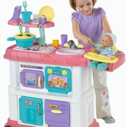 Fisher-Price Cook & Care Grow-with-Me Kitchen