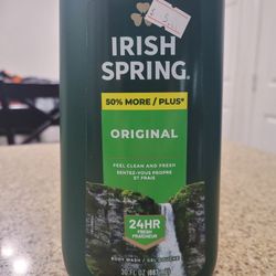NEW Irish Spring Original Bodywash 30oz 