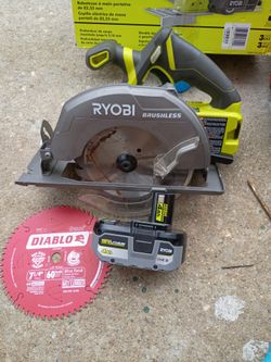Ryobi circular saw 7 1 1/4"