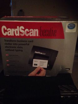 Card scanner