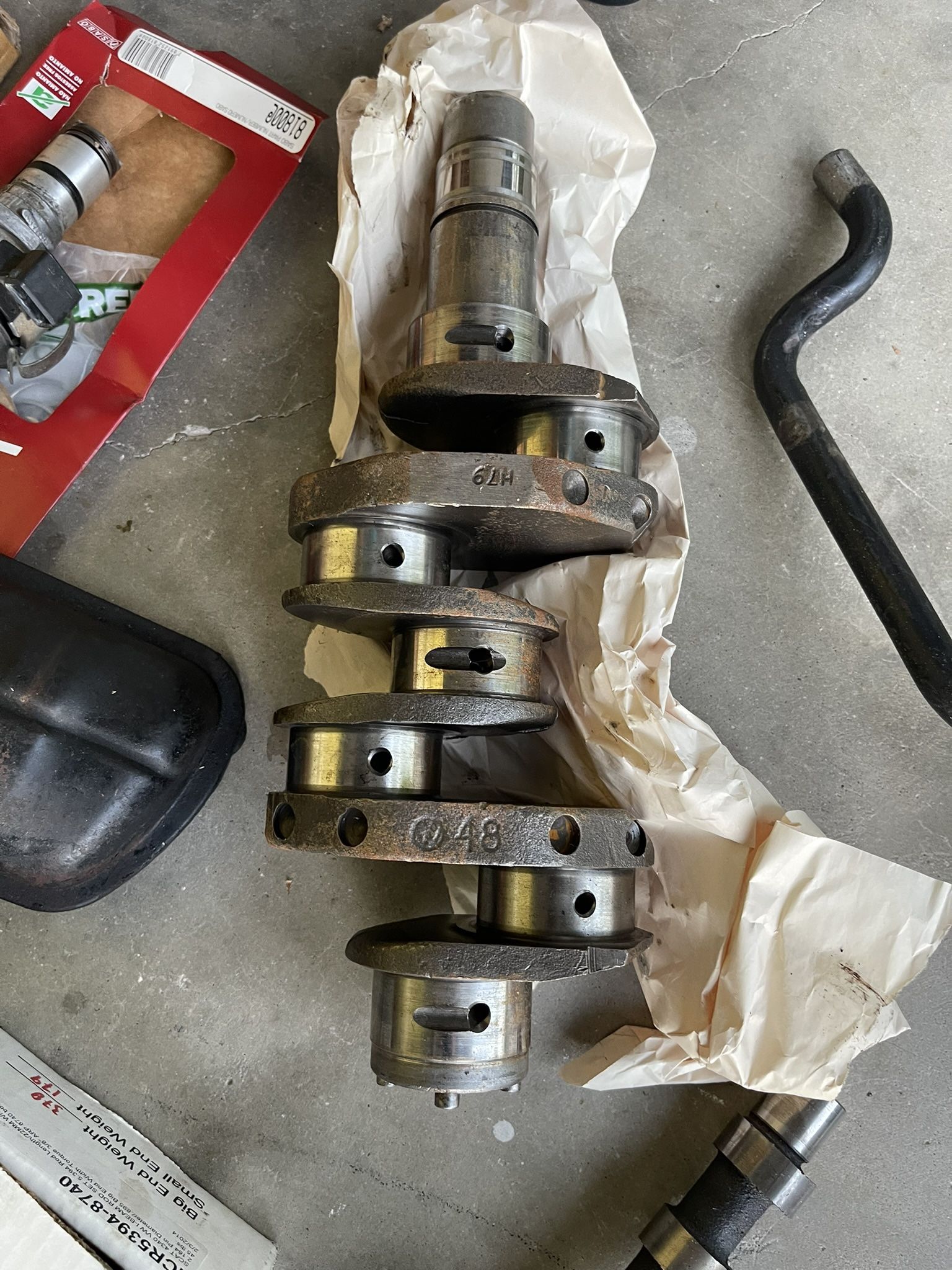 VW Engine parts