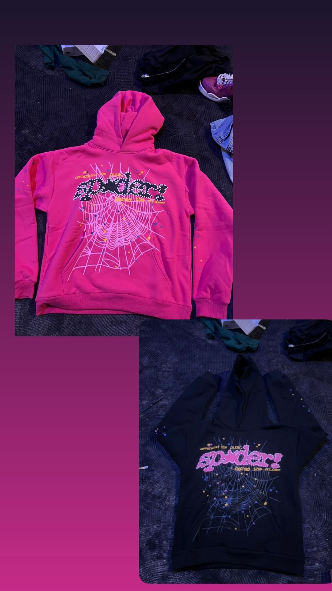 Sp5der Hoodies