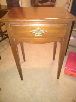 Antique Cherry side table very solid