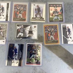 Tom Brady Football Cards Early 2000’s