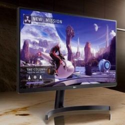 LG 27QN600-B 27 inch QHD IPS HDR10 Monitor with AMD