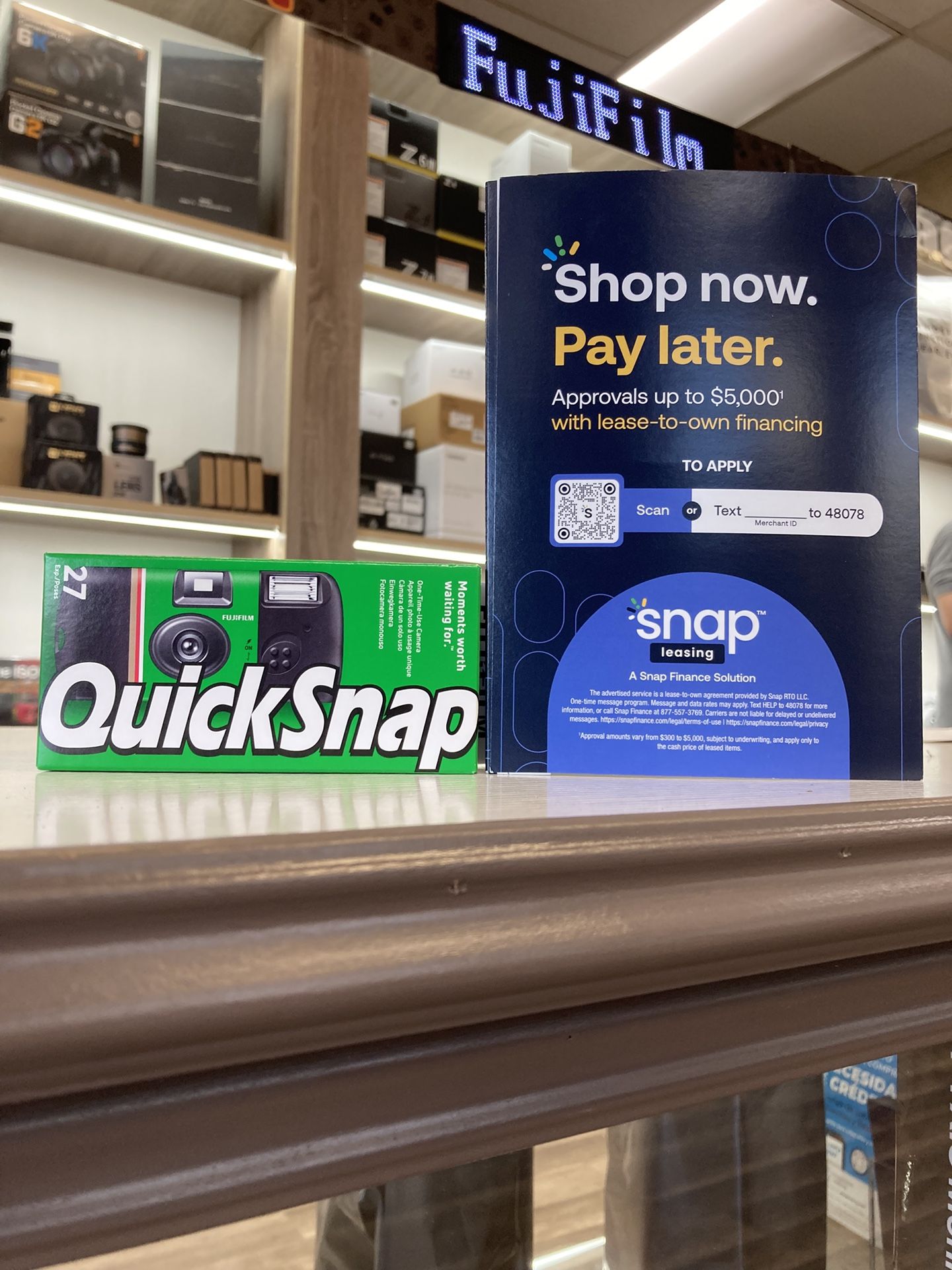 Fujifilm Quick Snap One Time Use Film Camera Only At Downey Camera