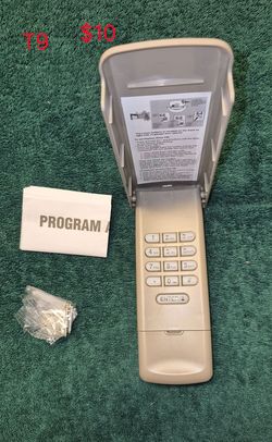 Universal garage door keypad
