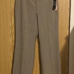 Banana Republic 6P Gray Contoured Fit Dress Pants NWT