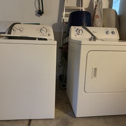 Up for grabs is a pair Of Kenmore Washer & Amana Electric Dryer