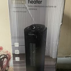 Easy Home Oscillating Ceramic Tower Heate