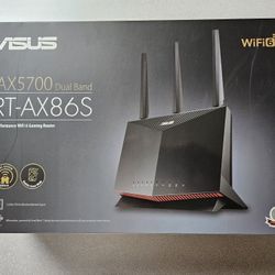 Asus AX5700 WiFi 6 Gaming Router (RT-AX86S)