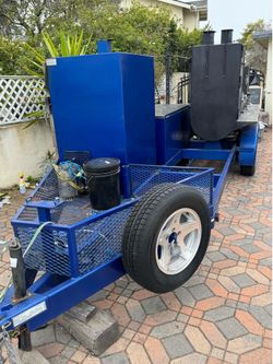 Lonestar Grillz trailer smoker