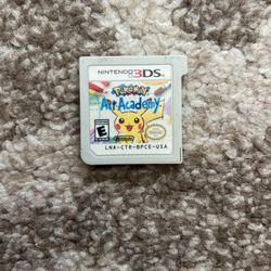 Pokemon Art Academy For Nintendo 3ds