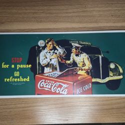1991 Coca Cola Sign