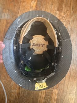 LIFT Safety HDC-15 DAX Carbon Fiber Full Brim Hard Hat  - Gloss Black