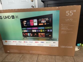 LG 55" UHD 4K Smart TV UA70