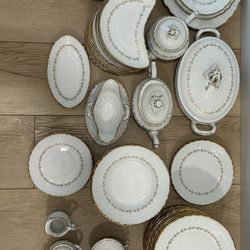 Richard Ginori Italy Fine Porcelain Dinnerware Set – 114 Pieces, Service for ~14