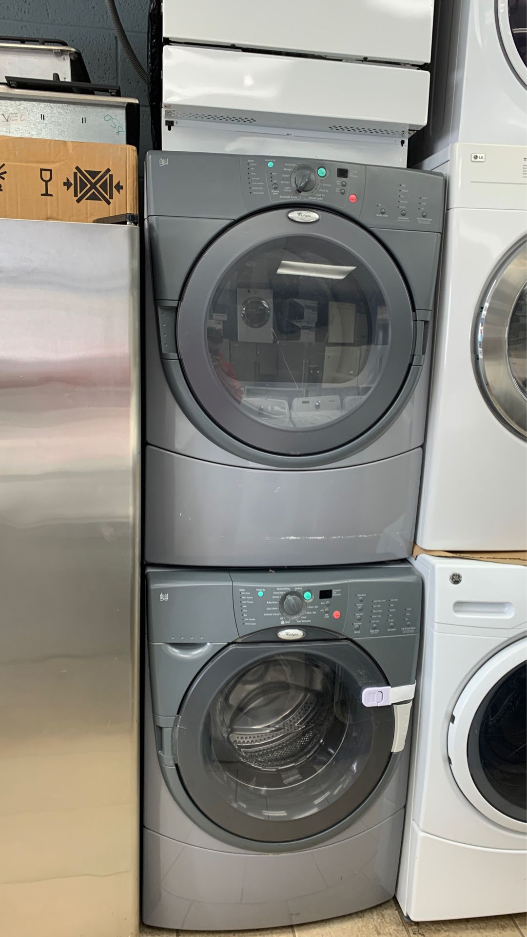 Whirlpool front load washer and dryer set