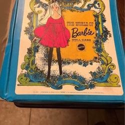 Vintage Barbie Box w Clothes