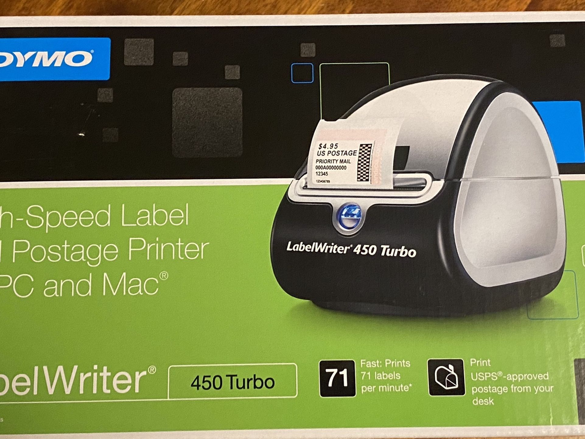 New Dymo Labewriter 450 Turbo label writer