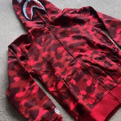 bape zip up 