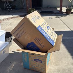 Free boxes Lundene Drive in Whittier  grab and go