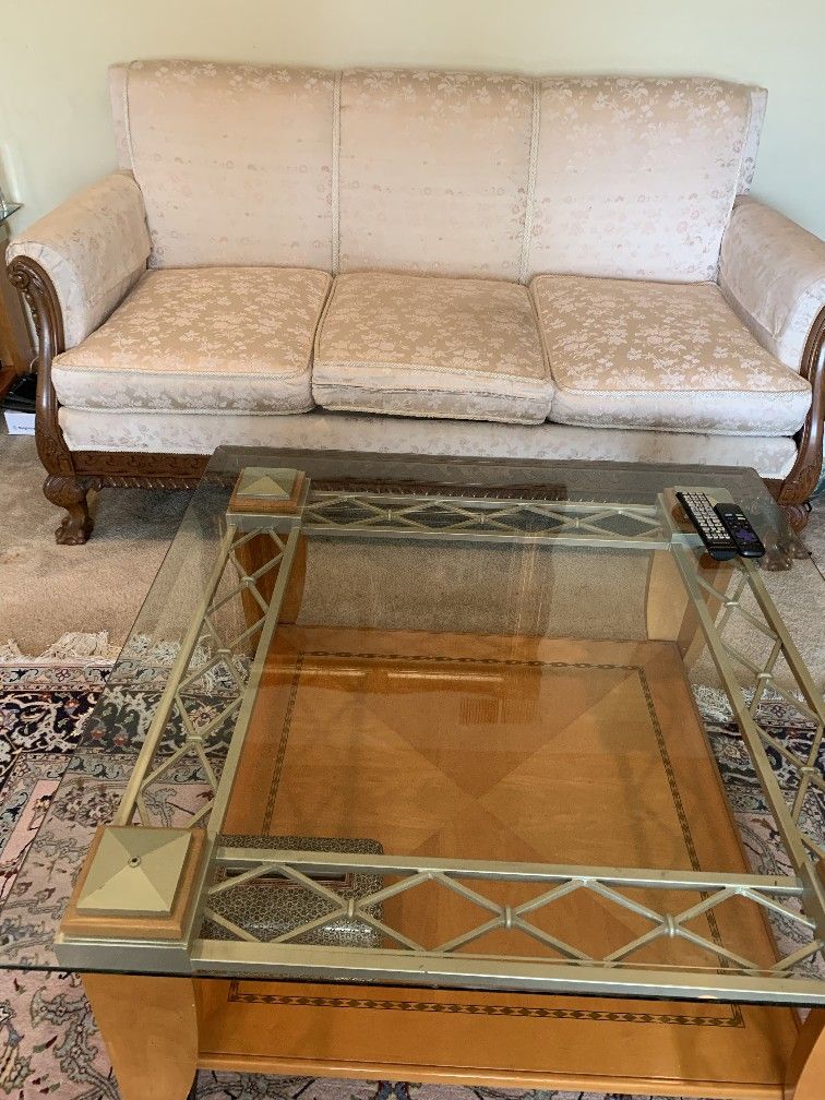 Vintage Sofa Newly Upholstery