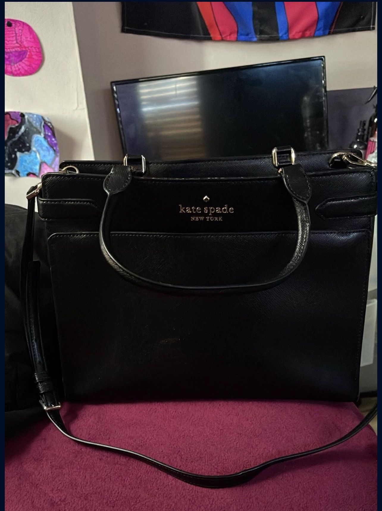 Kate Spade NY Staci Medium Leather Satchel