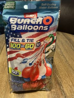 Zuru Bunch O Balloons Fill & Tie 100 In 60 Sec