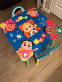 Cocomelon kids table