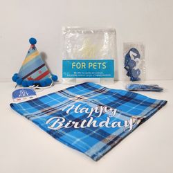 Dog Birthday Party Supplies Set