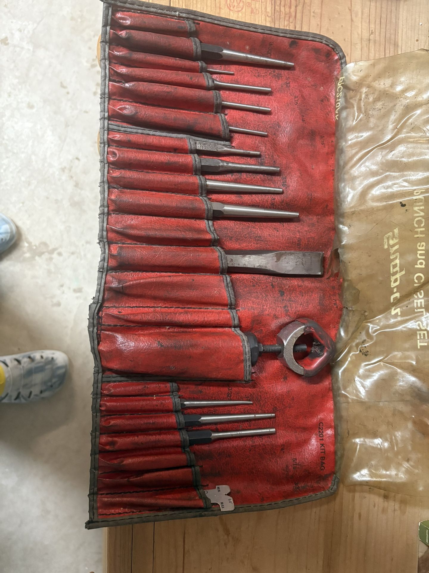 Snap-On Punch And Chisel Set