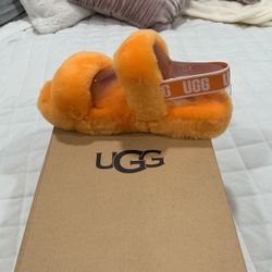 Orange UGG Slippers