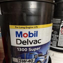 Mobil Delvac 15W 40 Motor Oil 