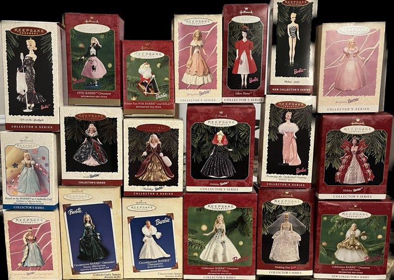 Barbie Hallmark. Ornaments