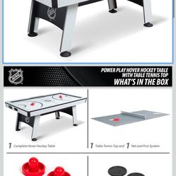 Air Hockey Ping Pong Table