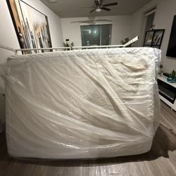 Full Sized Mattress And Frame - Only $250 Like New 