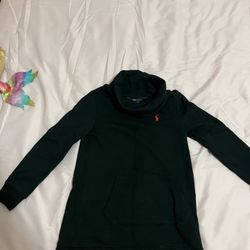 Toddler Polo Ralph Lauren Turtleneck Tunic Dress Size 5T