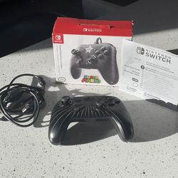 PDP Nintendo Switch Faceoff Super Mario Wired Pro Controller