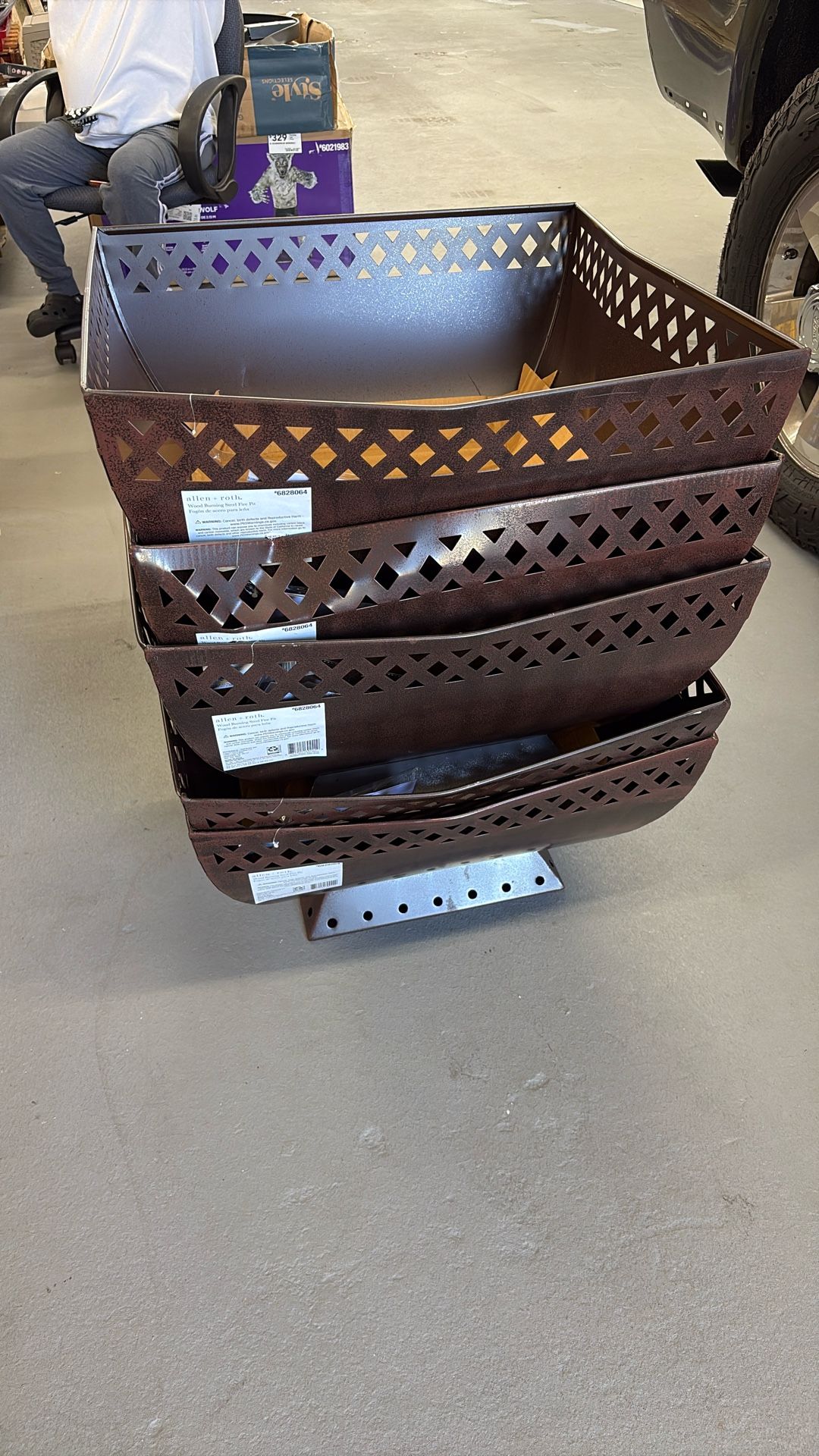 Allen Roth Fire Pot Allen Roth Fire Pits $50 Each for Sale in Fort Lauderdale, FL - OfferUp