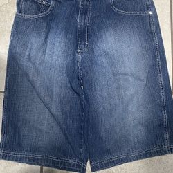 Vintage South Pole Red tab Jean Shorts / Jorts size36