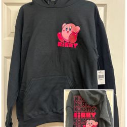 Kirby Hoodie, Large Only, New