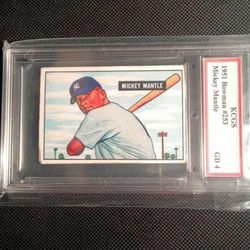 Graded Mickey Mantle 1951 Bowman #253 RP* Baseball card
