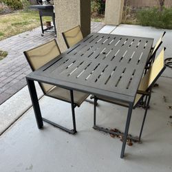 Backyard table