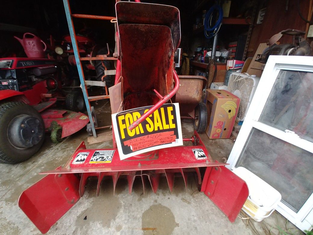 Toro wheel horse