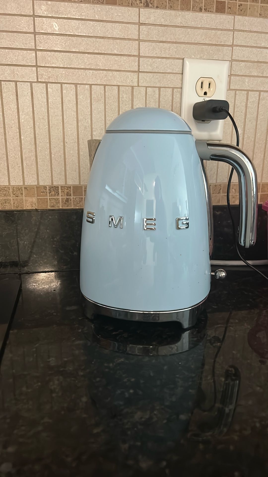 SMEG Kettle Blue